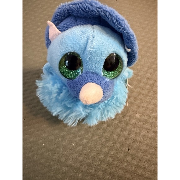 Fiesta Other - Fiesta Toys Tippy the Triceratops Pom Pals Beanbag Plush Toy 4.5 inches